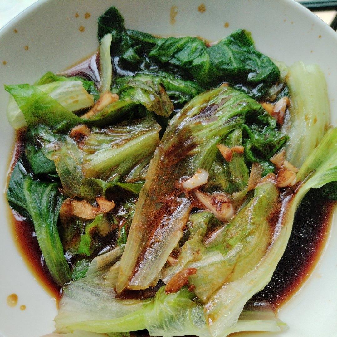 生菜不炒也好吃，家庭版快手蚝油生菜🥬，超级简单又美味😋