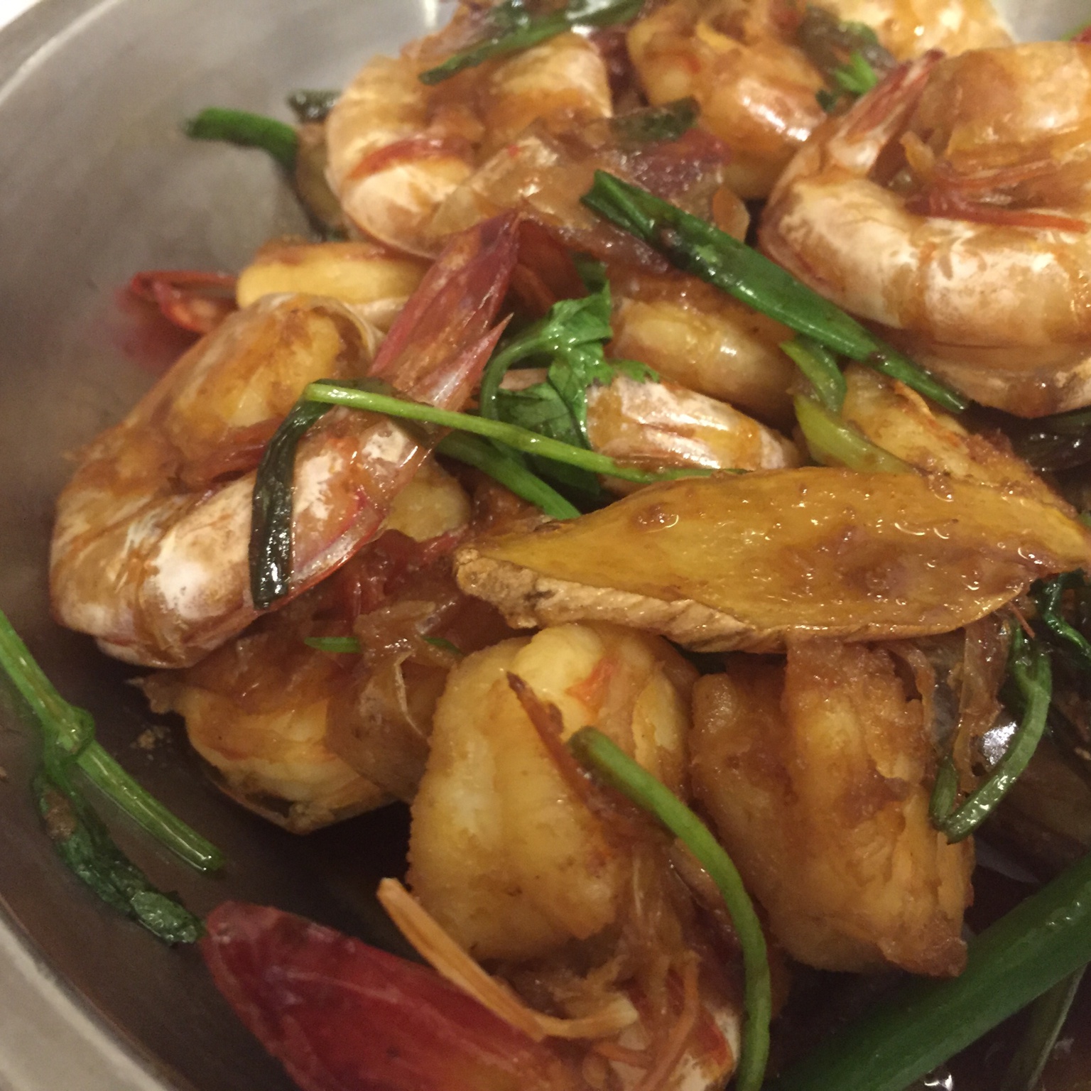 天使都叫angel做的爆炒青虾