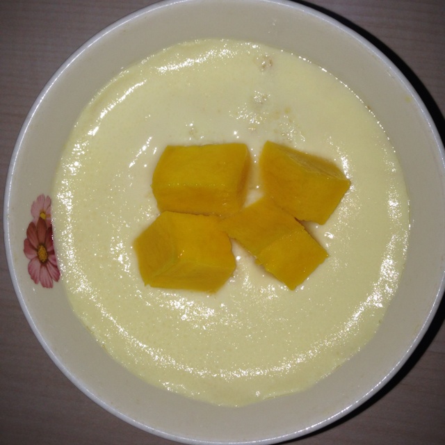 牛奶炖蛋
