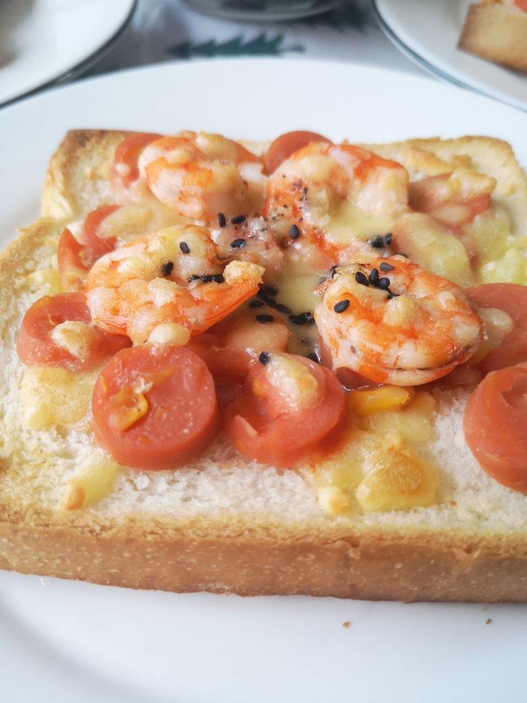 一人份吐司披萨【最好吃的披萨·快手营养早餐】