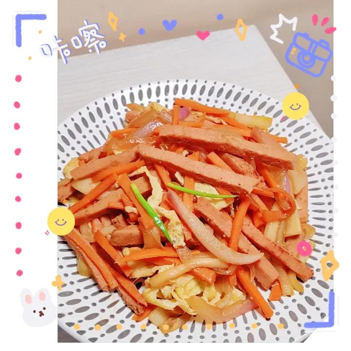 黑椒午餐肉🤗解放双手轻松造