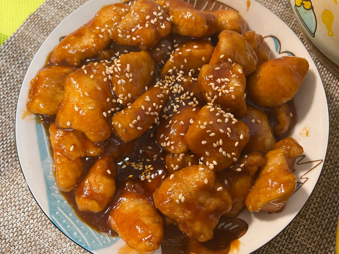 酸甜开胃超级下饭菜😋糖醋鸡胸肉🐔