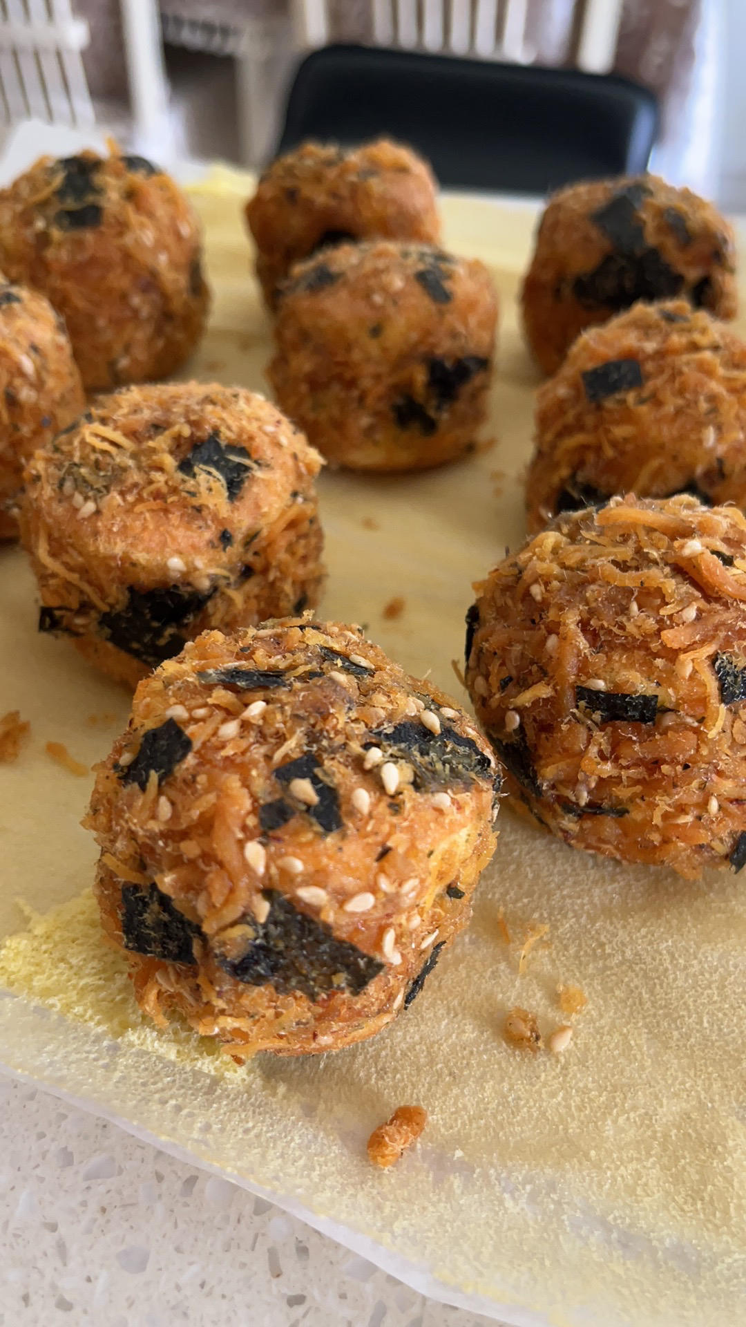 朋友都说比鲍师傅好吃的海苔肉松小贝