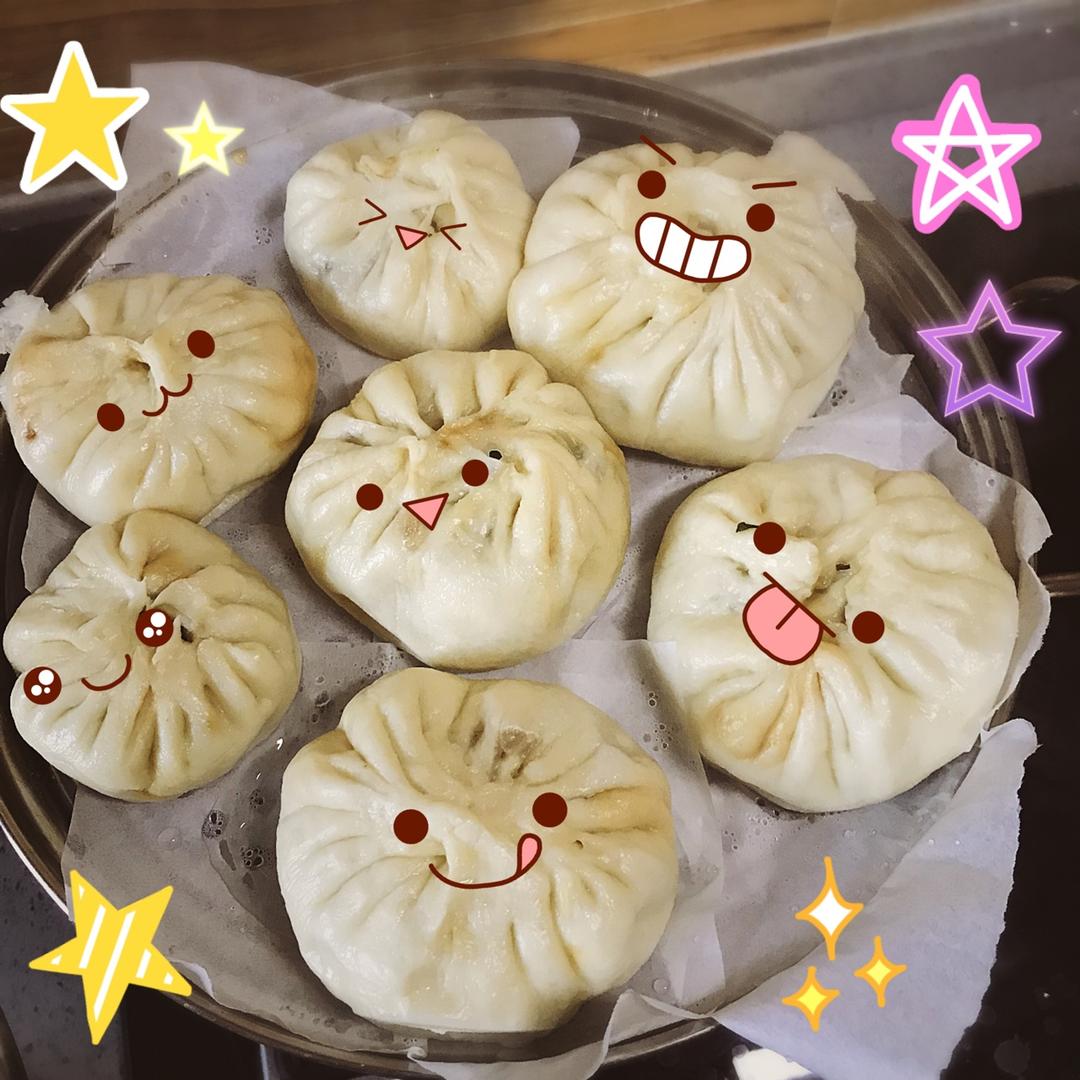 节省一半时间的大包子（另付翠绿菜包子，肉包子，腹黑包子食谱）