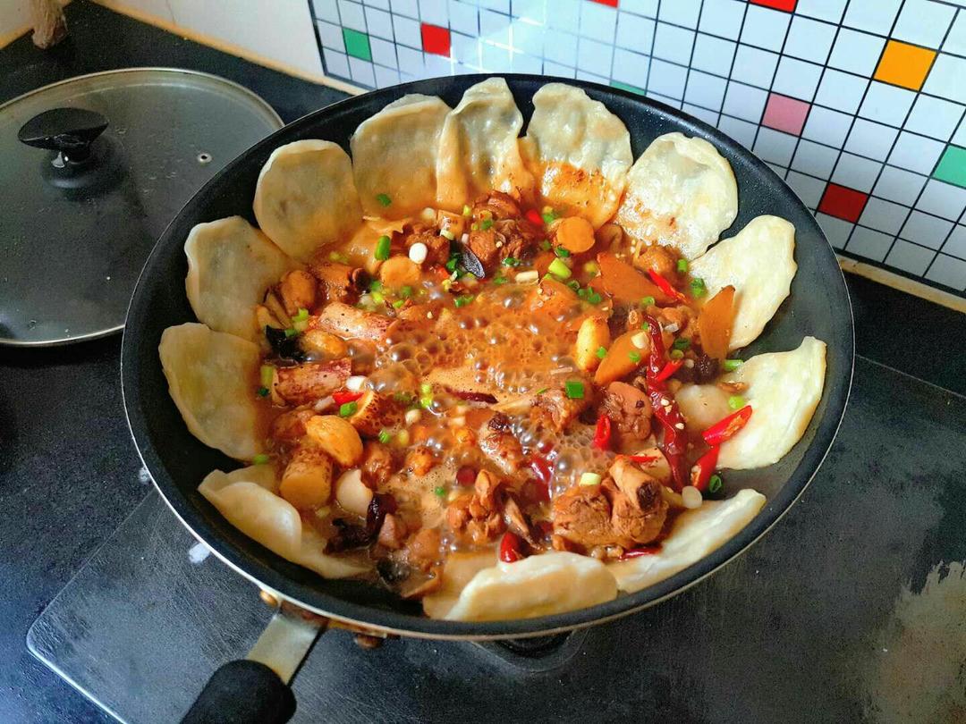 地锅鸡+自制红油【曼食慢语】
