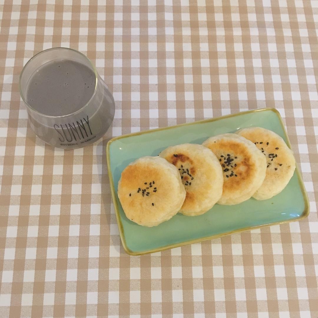 发面油酥小糖饼
