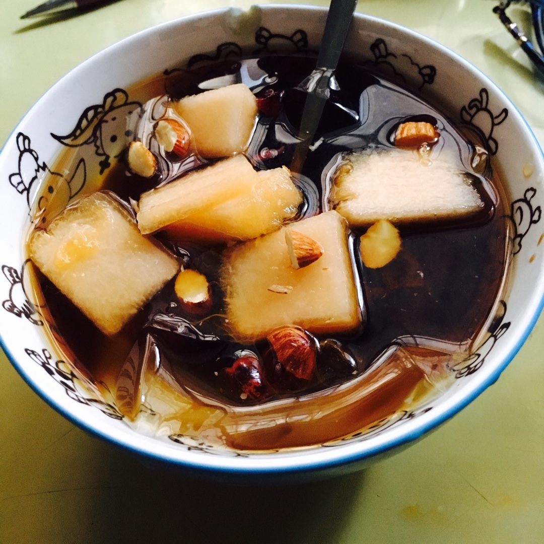 夏天冰冰透心凉的玫瑰冰粉