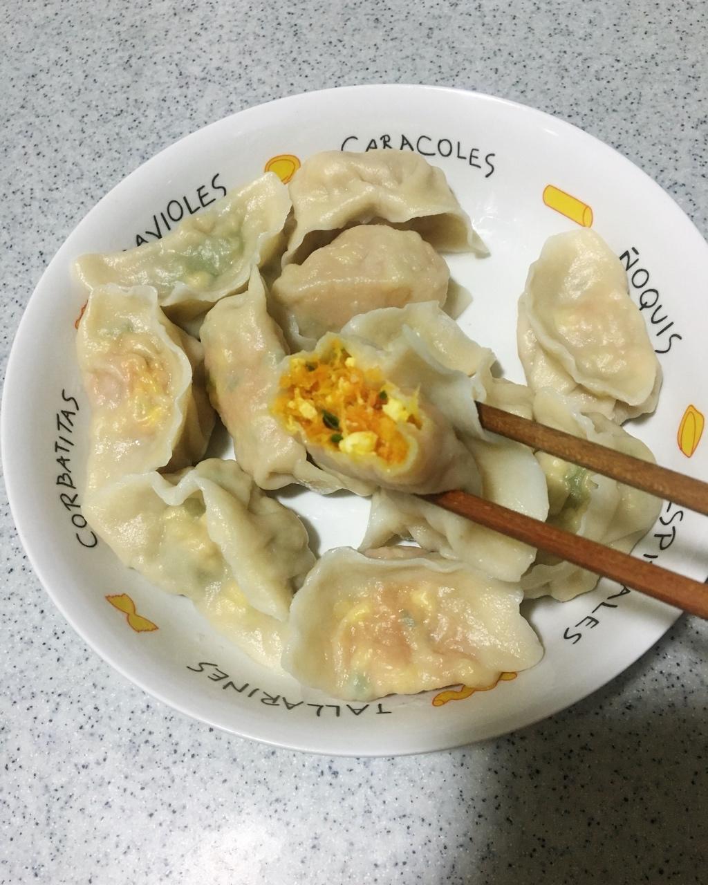 私房胡萝卜素馅饺子
