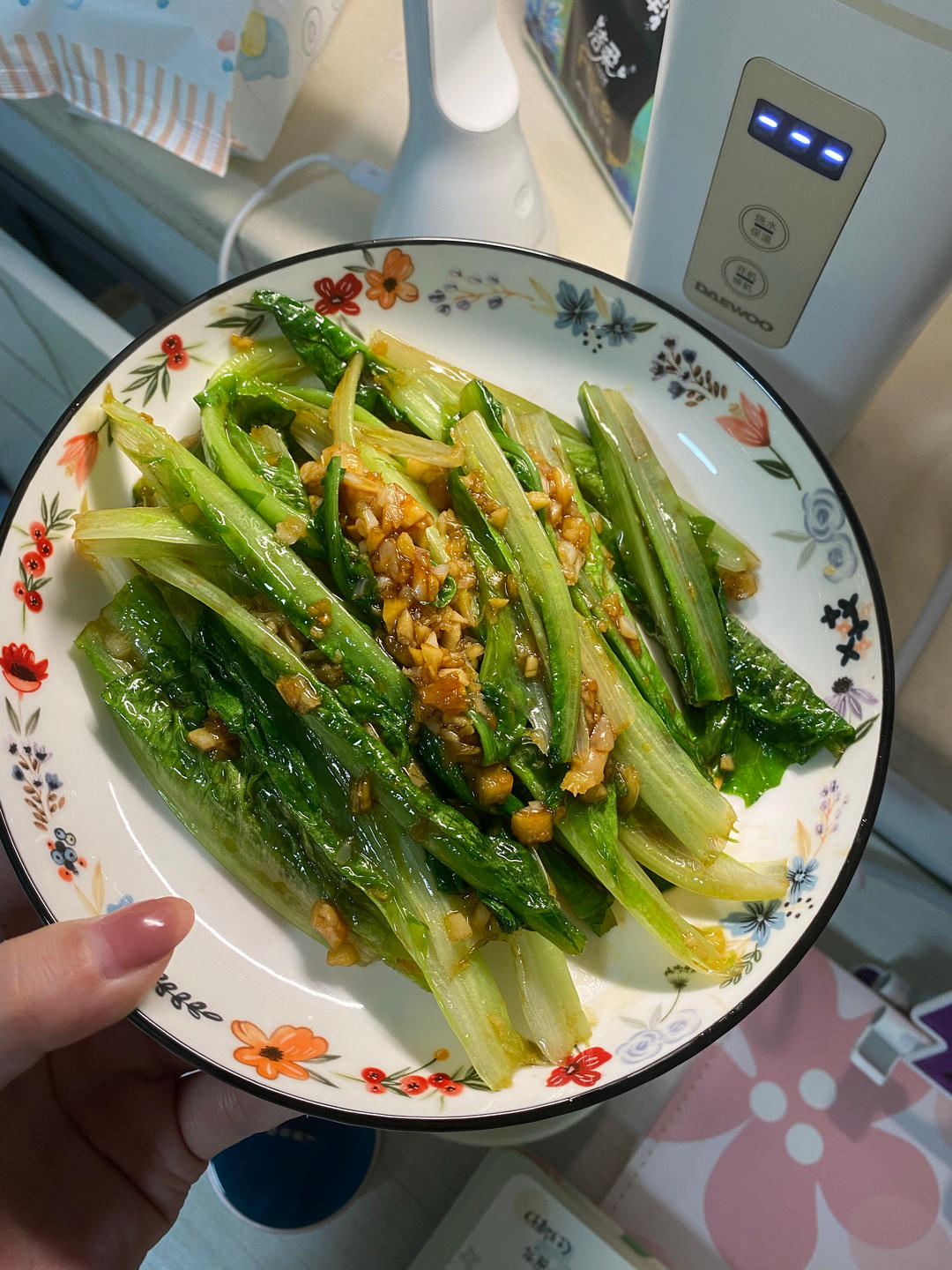 蒜蓉油麦菜（蚝油）