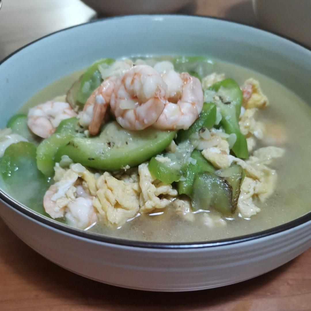 【丝瓜虾仁】鲜