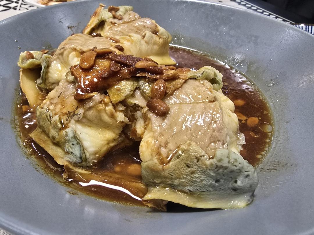 黄豆酱蒸鳗鱼