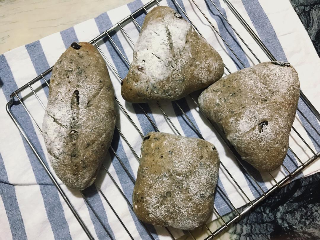 全麦核桃包～软欧包