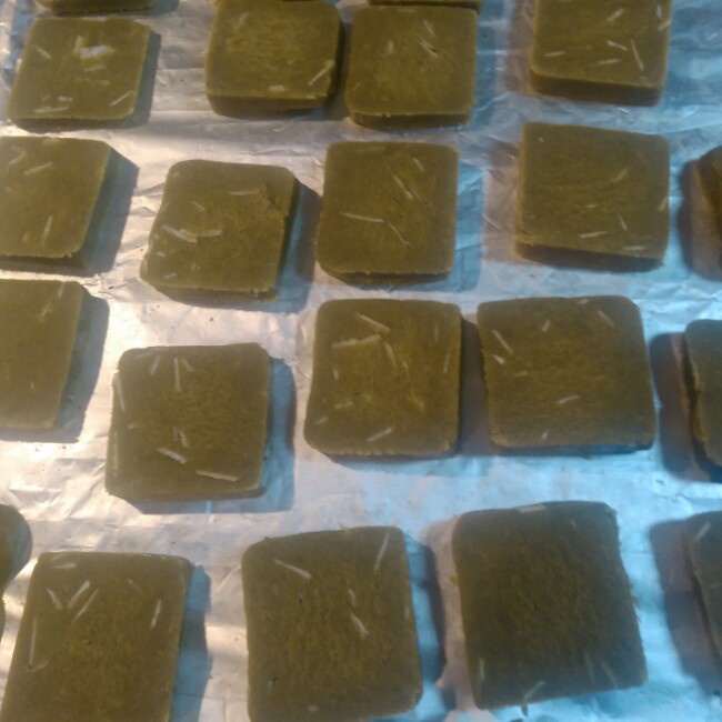 心形抹茶饼干