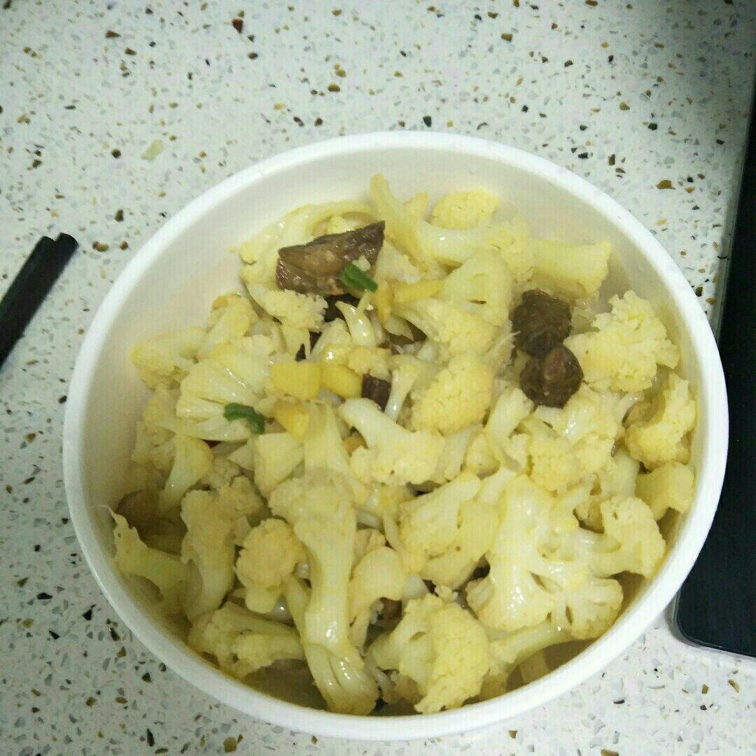 老丁的私房菜-干锅花菜