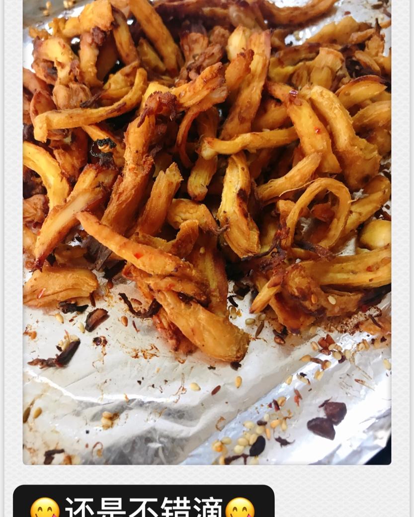 五香孜然烤鸡胸肉丝干（减肥零食）