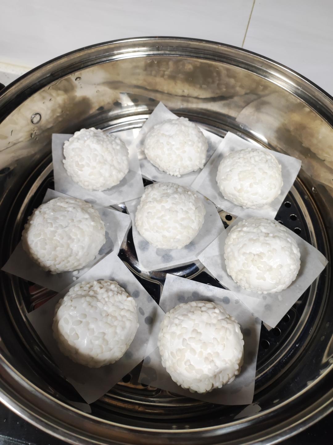 软糯鲜香的刺毛团又称粢毛团