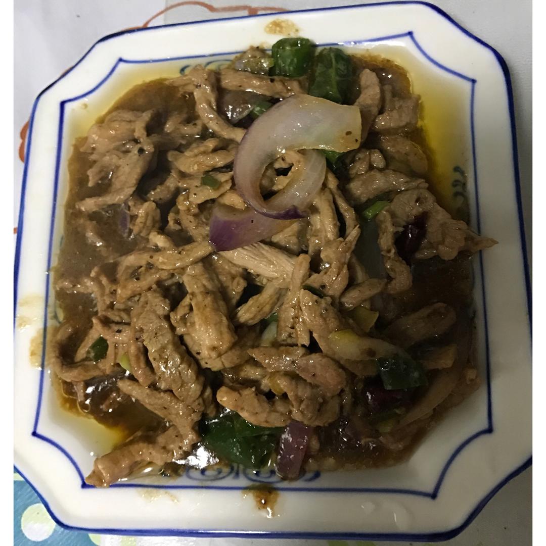 黑椒牛柳