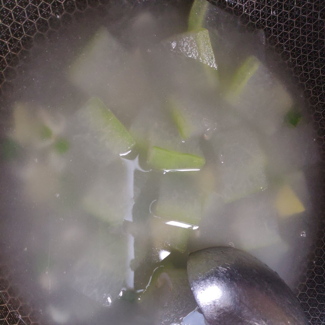 不建议大家尝试，这碗味道超鲜的冬瓜虾皮汤我要自己独享！