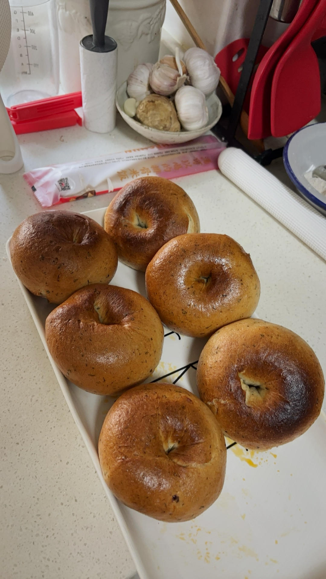 🥯全麦麻辣香肠贝果｜快手易做｜无需手套膜｜无需长时间发酵