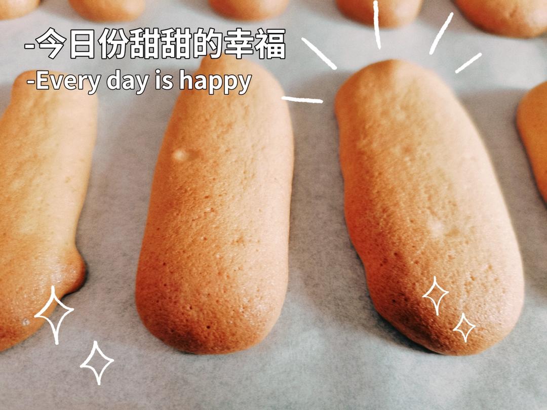 入口即化，气孔均匀酥松的手指饼干(用于提拉米苏)
