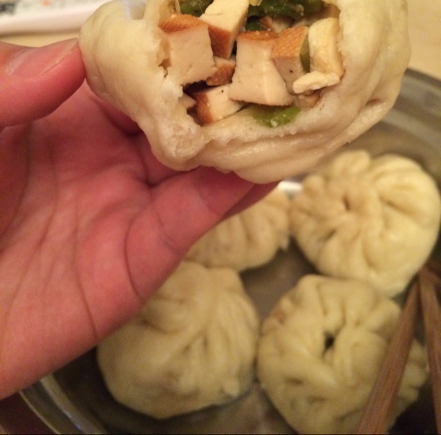 堂妈教你山菜鲜肉大包子