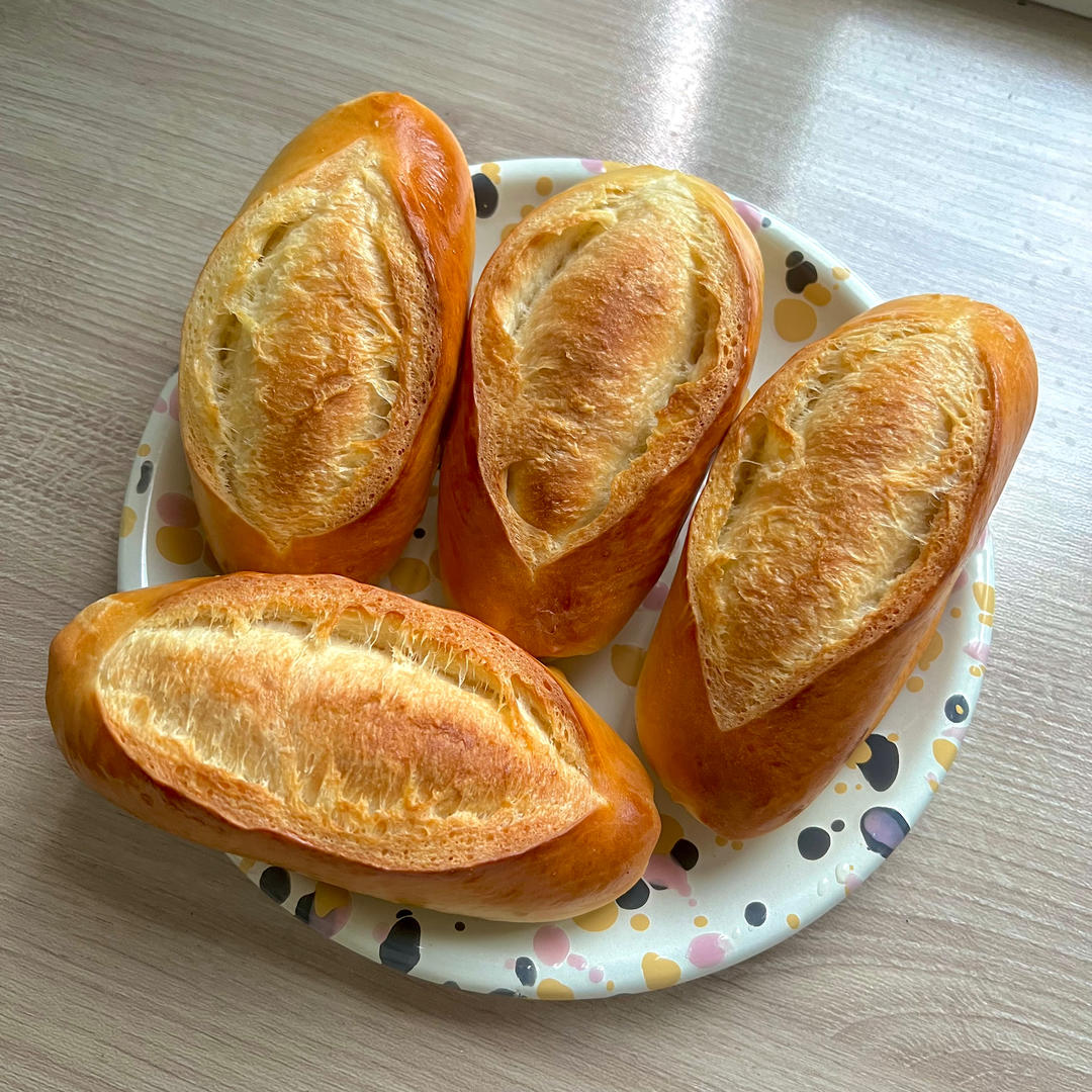 一次发酵牛奶餐包