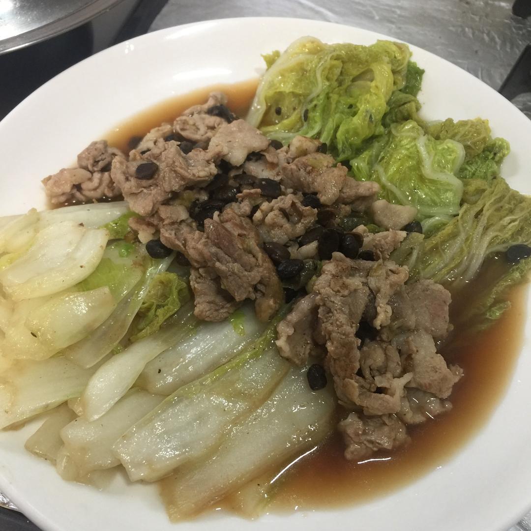 豆豉娃娃菜