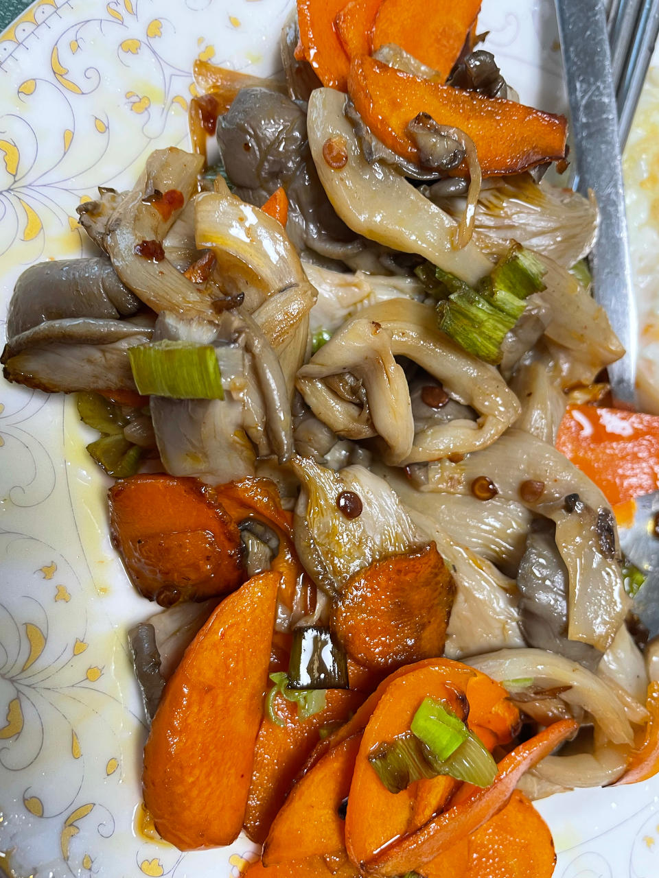 素炒蘑菇