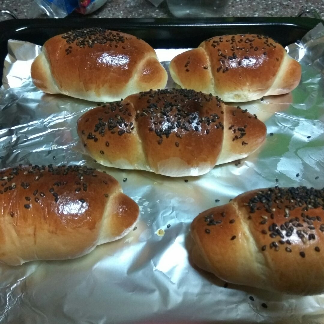 香肠花式面包