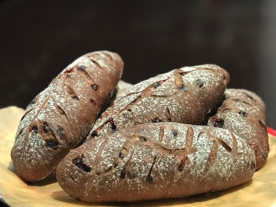 巧克力蔓越莓软欧