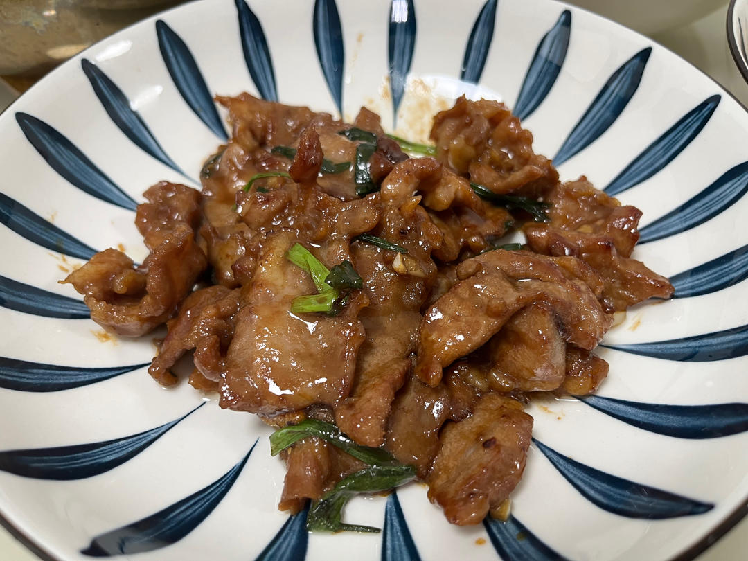 柱候酱炒猪肉🐖
