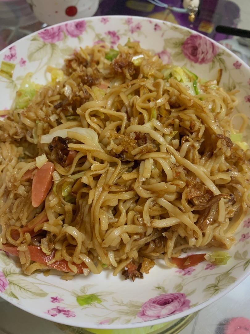 豉油皇炒面，最详细的教程，家常做法