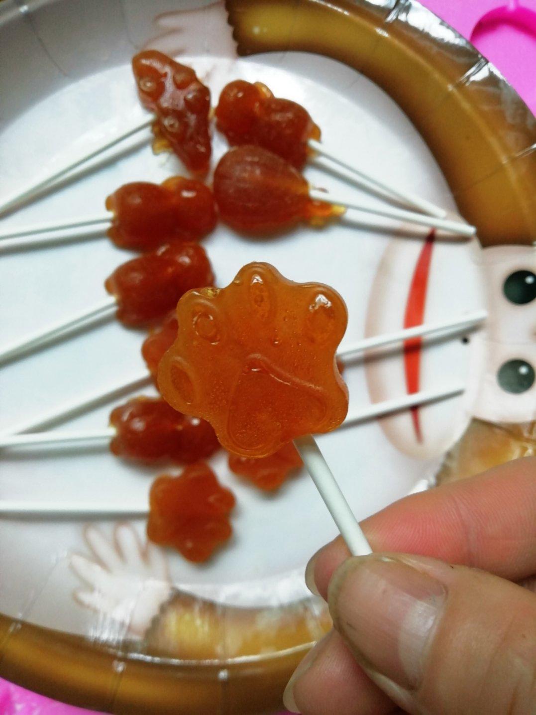 消食开胃的山楂六物膏棒棒糖