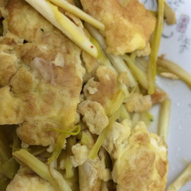 韭黄炒蛋