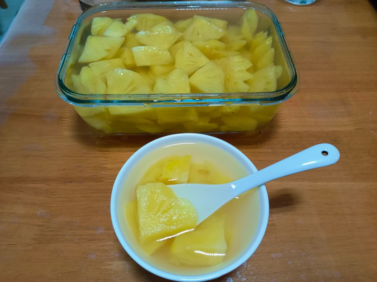 菠萝糖水（是喜欢的菠萝香味呀）😂的做法