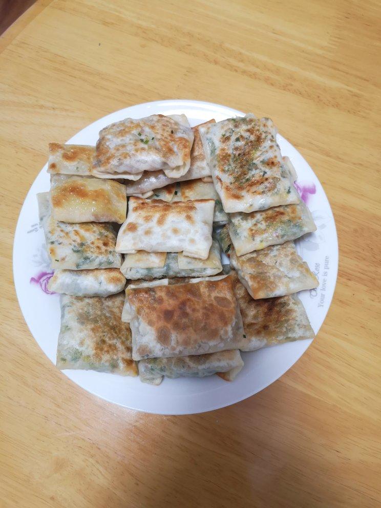 不用揉面的发面韭菜饼