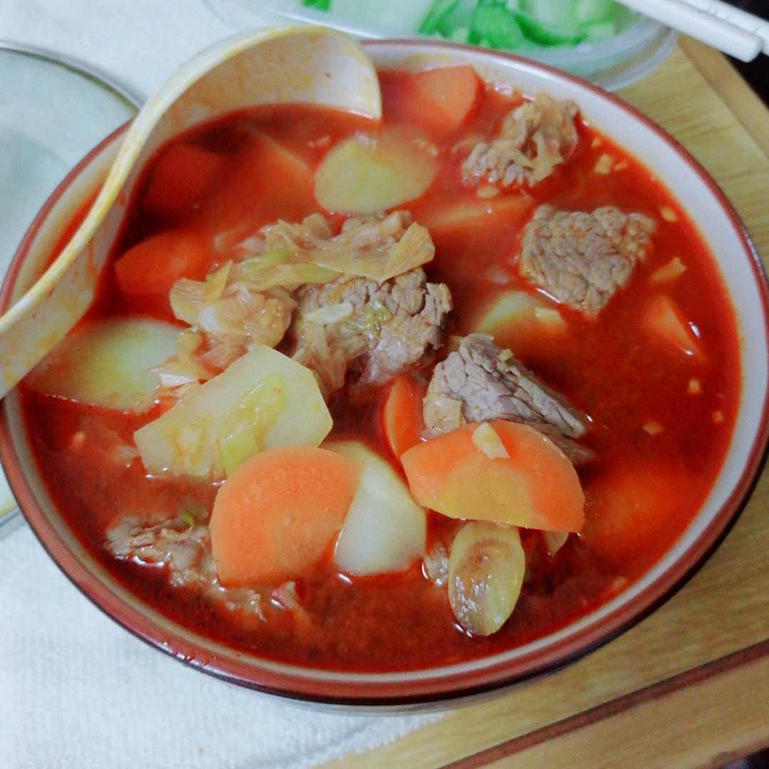 红烧牛肉土豆 （独家秘制）