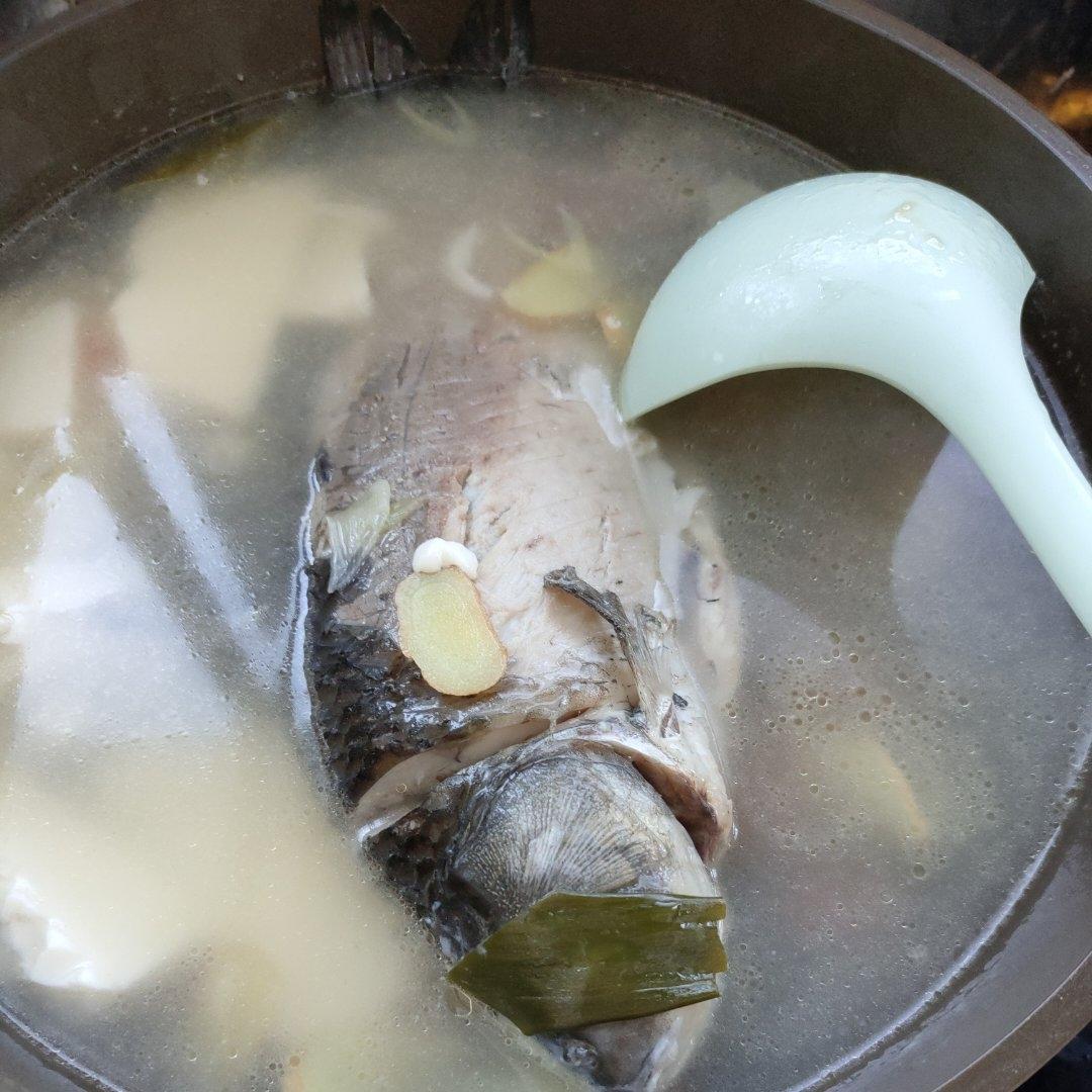 这样做的鲫鱼汤超好喝，奶白奶白的