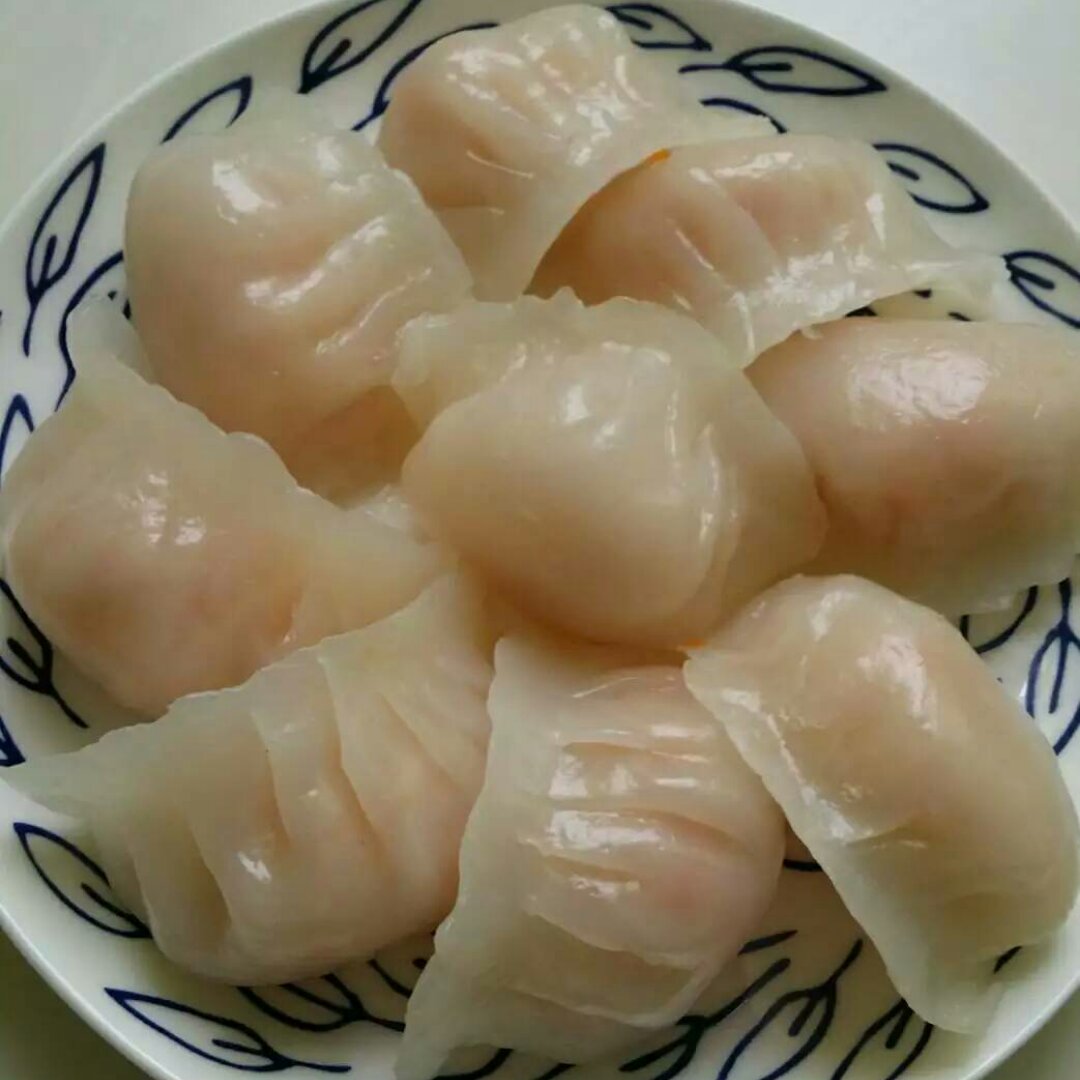 广式早茶水晶虾饺「miu的食光记」
