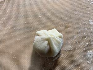 无黄油版糯米糍雪媚娘大福糯米皮水果包的做法 步骤8