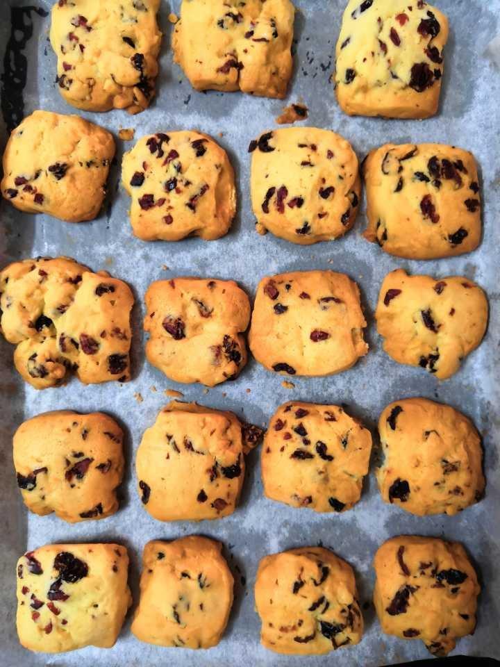 《Tinrry+》蔓越莓曲奇（超简单曲奇配方）