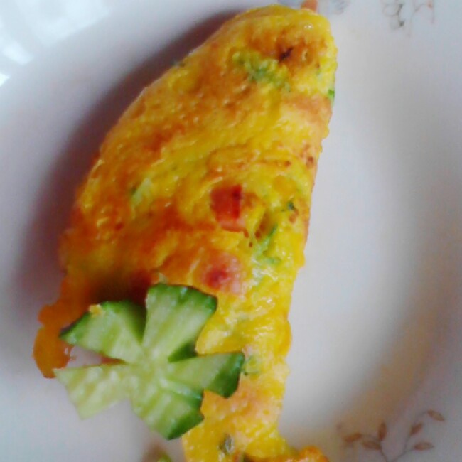 火腿鸡蛋饼