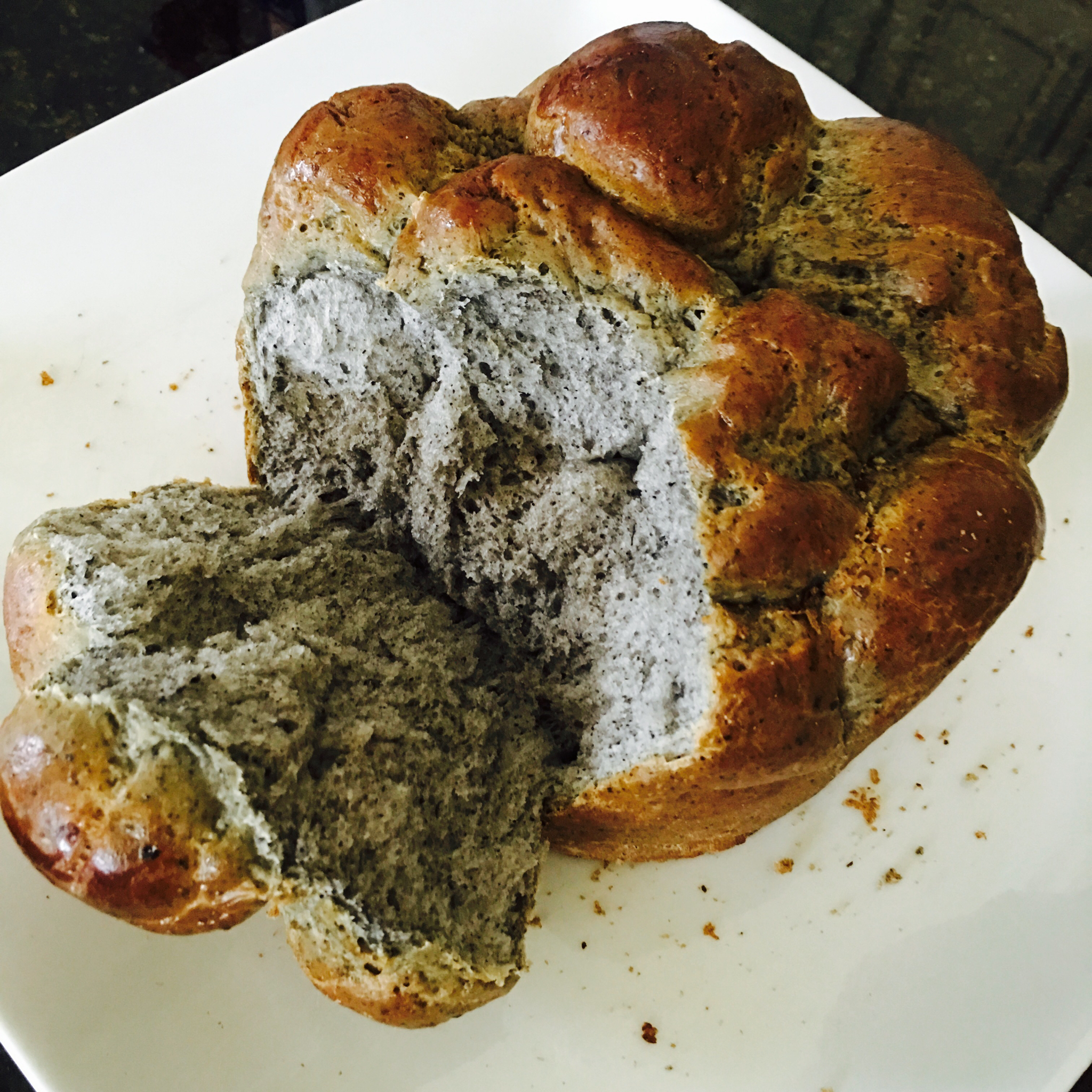 肉松手撕面包—超软会爆浆的面包哟