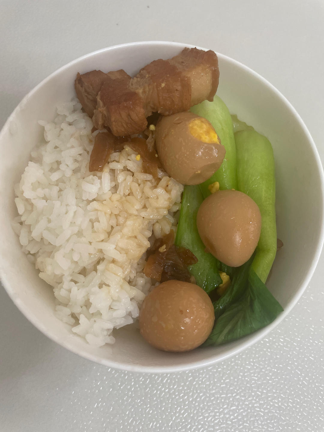 洋葱酥卤肉饭
