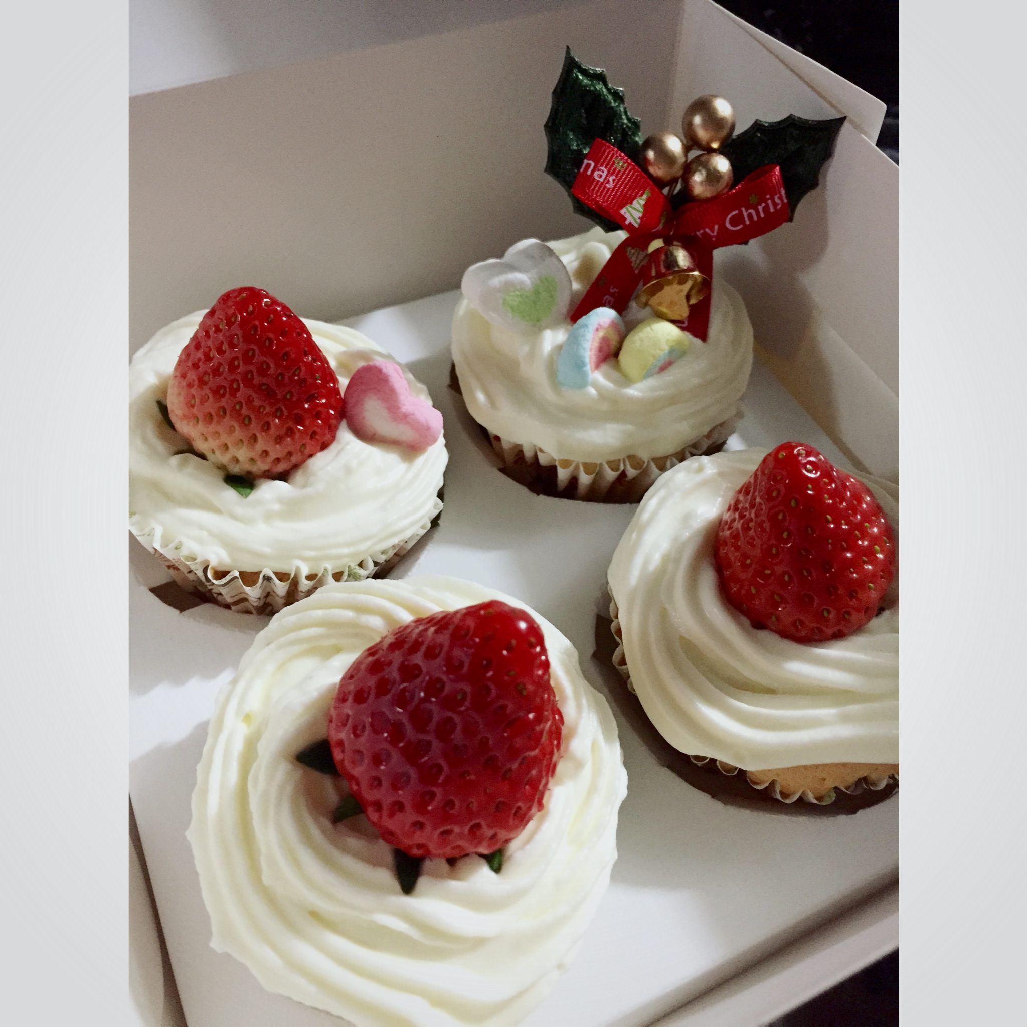 淡奶油纸杯蛋糕