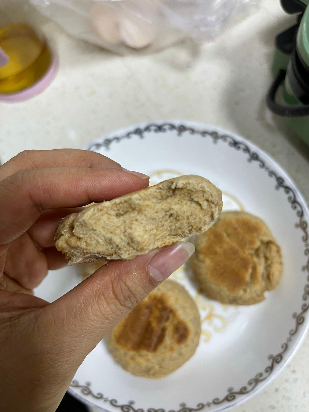 代餐纯全麦饼