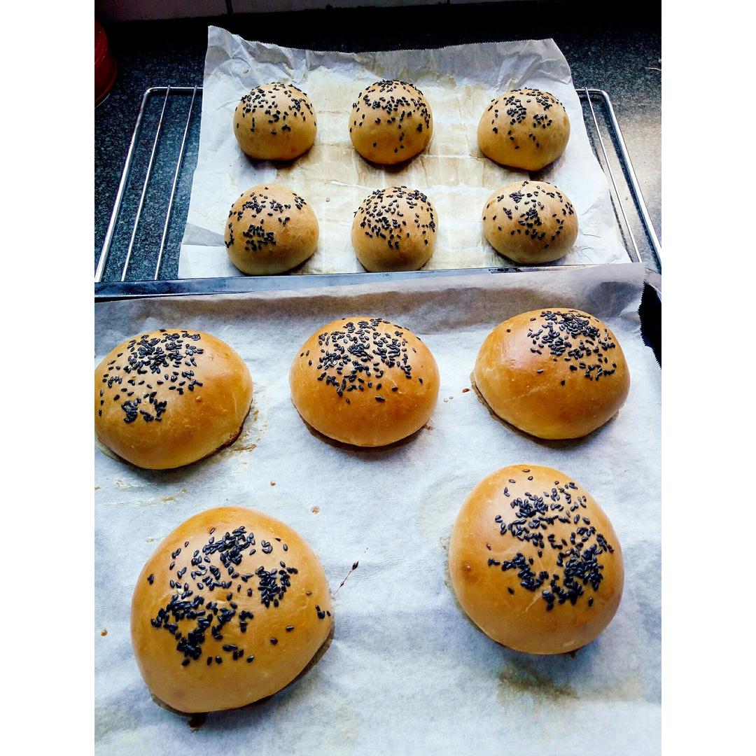 自制营养肉饼汉堡包