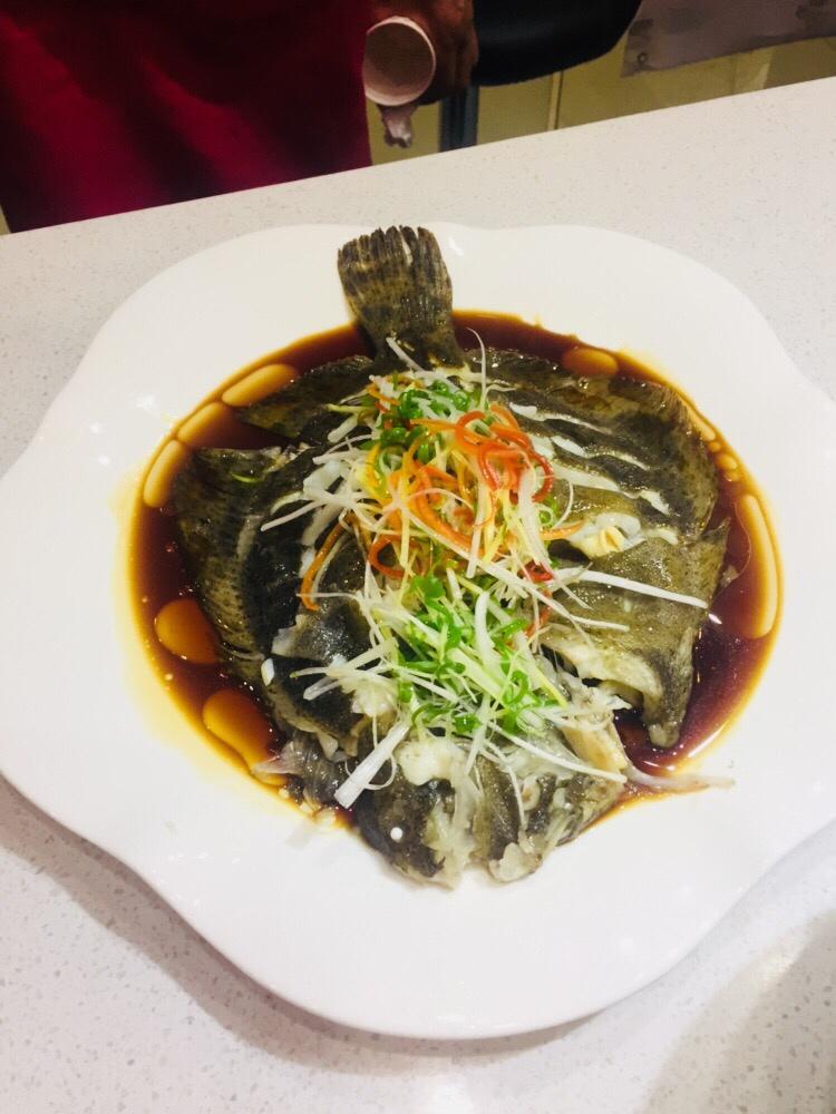 清蒸多宝鱼