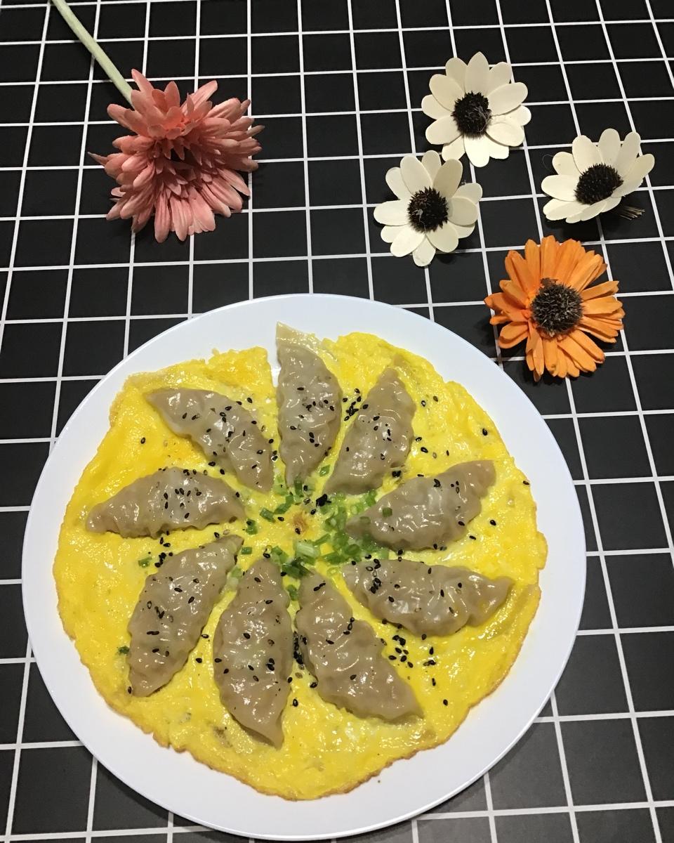 懒人快手抱蛋煎饺
