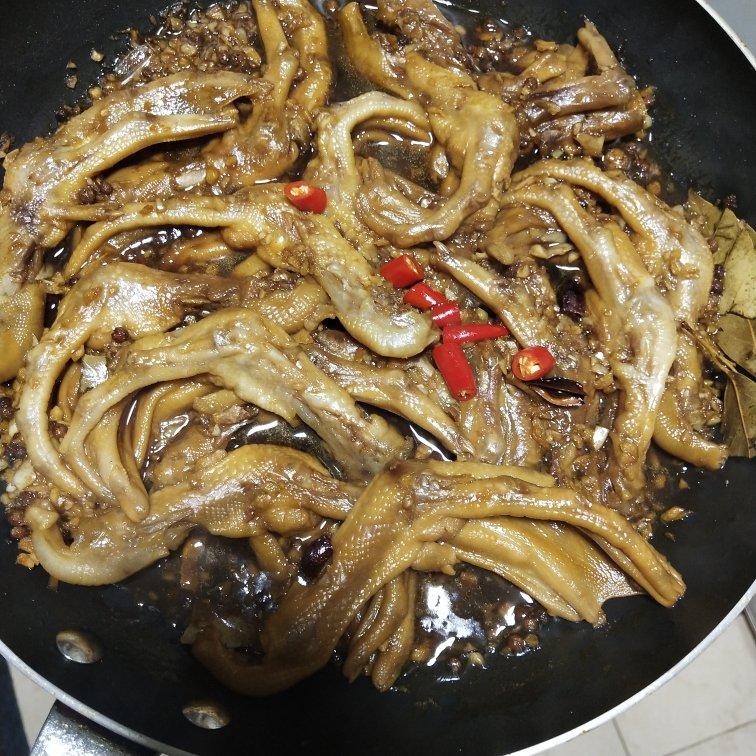 卤鸭掌不好吃你打我